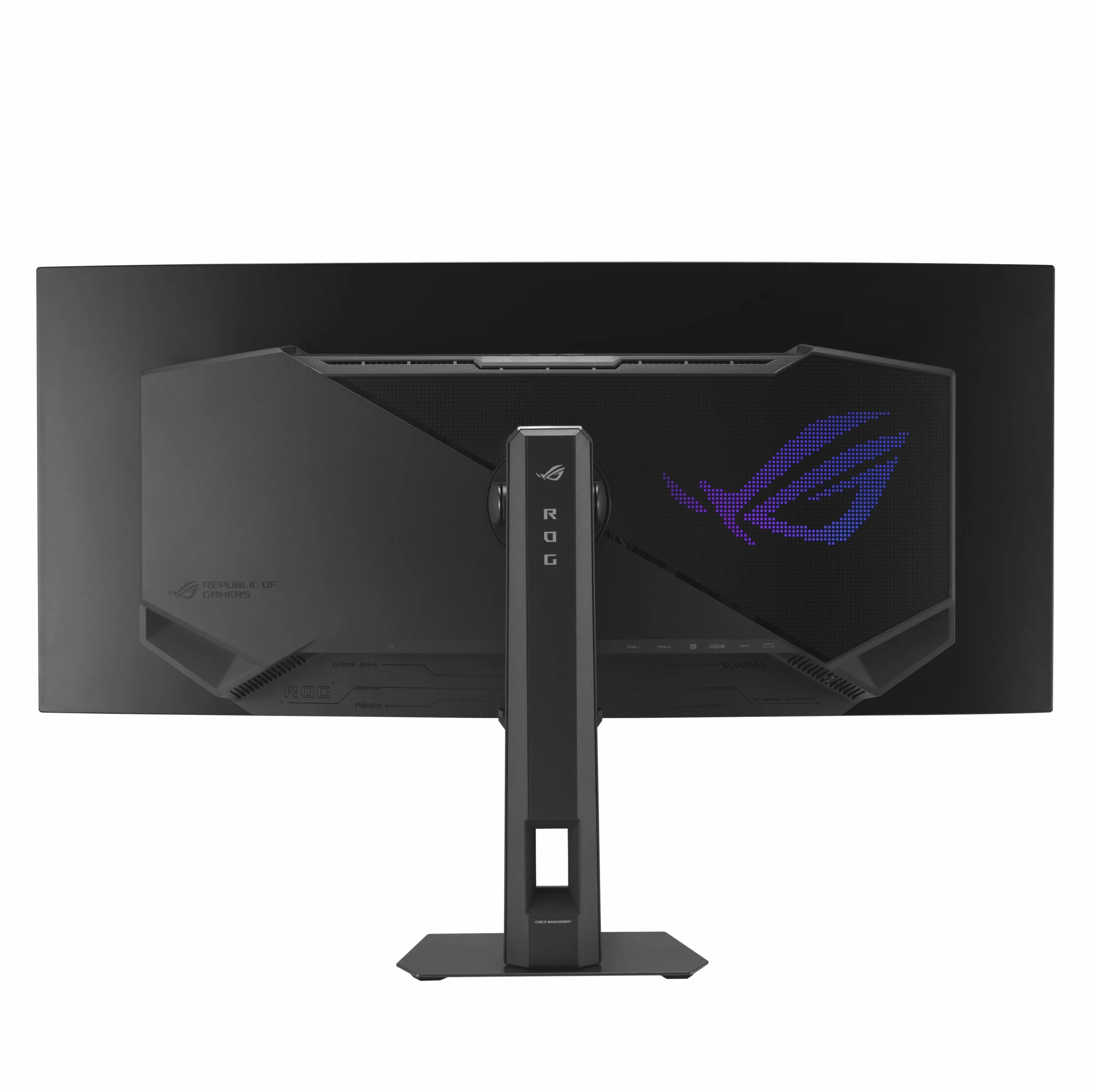 ASUS ROG Strix OLED XG34WCDMTG, zakrzywiony monitor do gier, 34", QD-OLED (3440 x 1440), 0,03 ms Response Time, 240 Hz, kompatybilny z FreeSync i G-Sync, WiFi 6, Dolby Vision i Atmos, czarny
