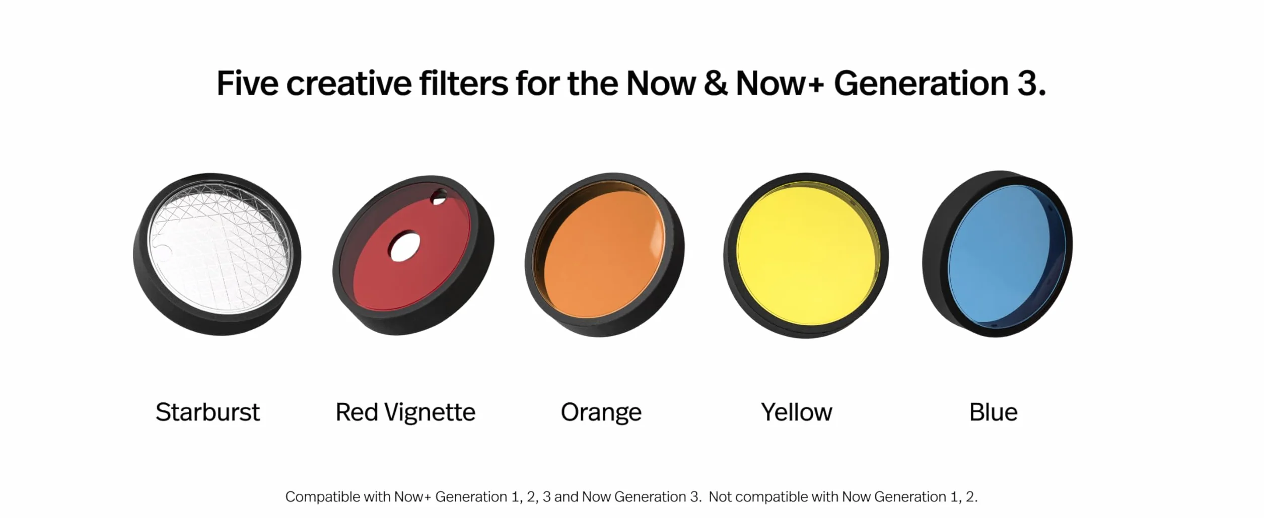 Polaroid - Now & Now+ Filter Set