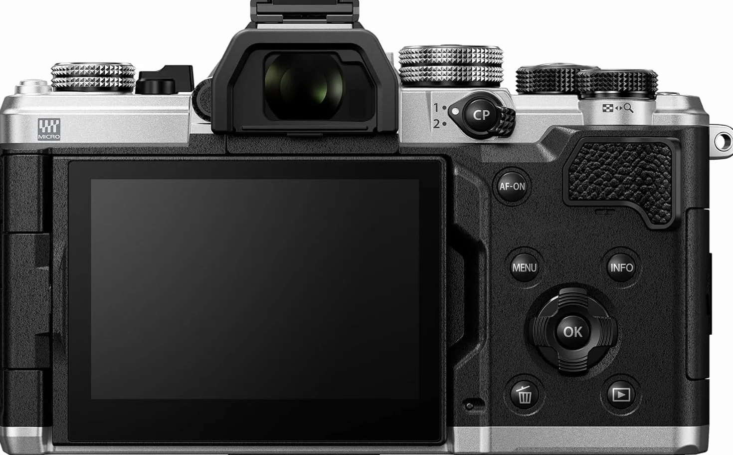 OM SYSTEM OM-5 Aparat Cyfrowy Mikro 4/3 - Srebrny z Obiektywem 12-45mm PRO | Matryca BSI 20 MP, 5-osiowa stabilizacja, certyfikat IP53, wideo 4K, filtry Live ND i uszczelniony metalowy korpus.