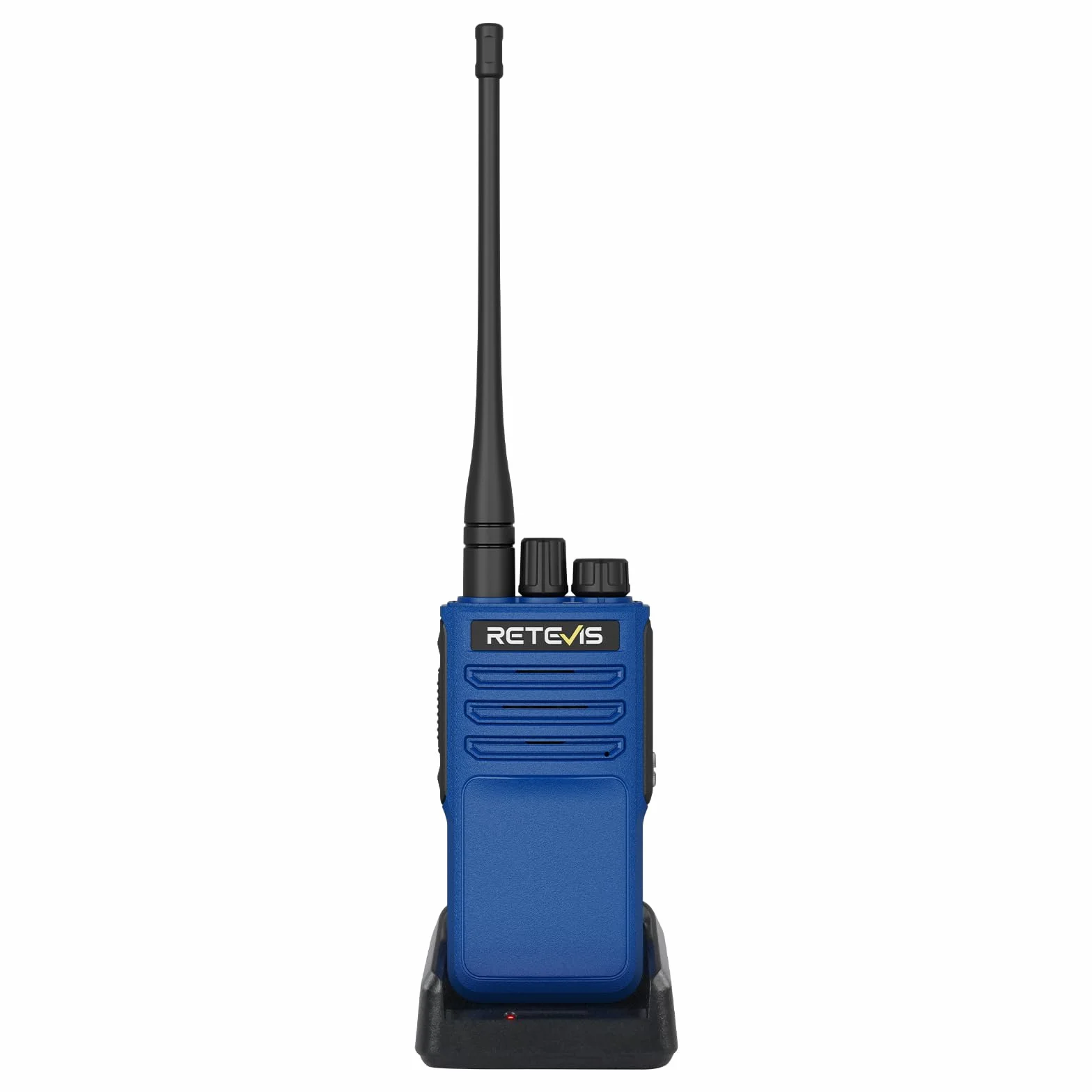 Retevis MateTalk E1 Przeciwwybuchowy Radiotelefon Dwukierunkowy, IP68 Wodoodporny z Alarmem Awaryjnym, ObsﾅＶguje Tryby Cyfrowe DMR i NXDN, 2450 mAh, Przeznaczone dla Rafinerii (Niebieski, 1 Szt.)