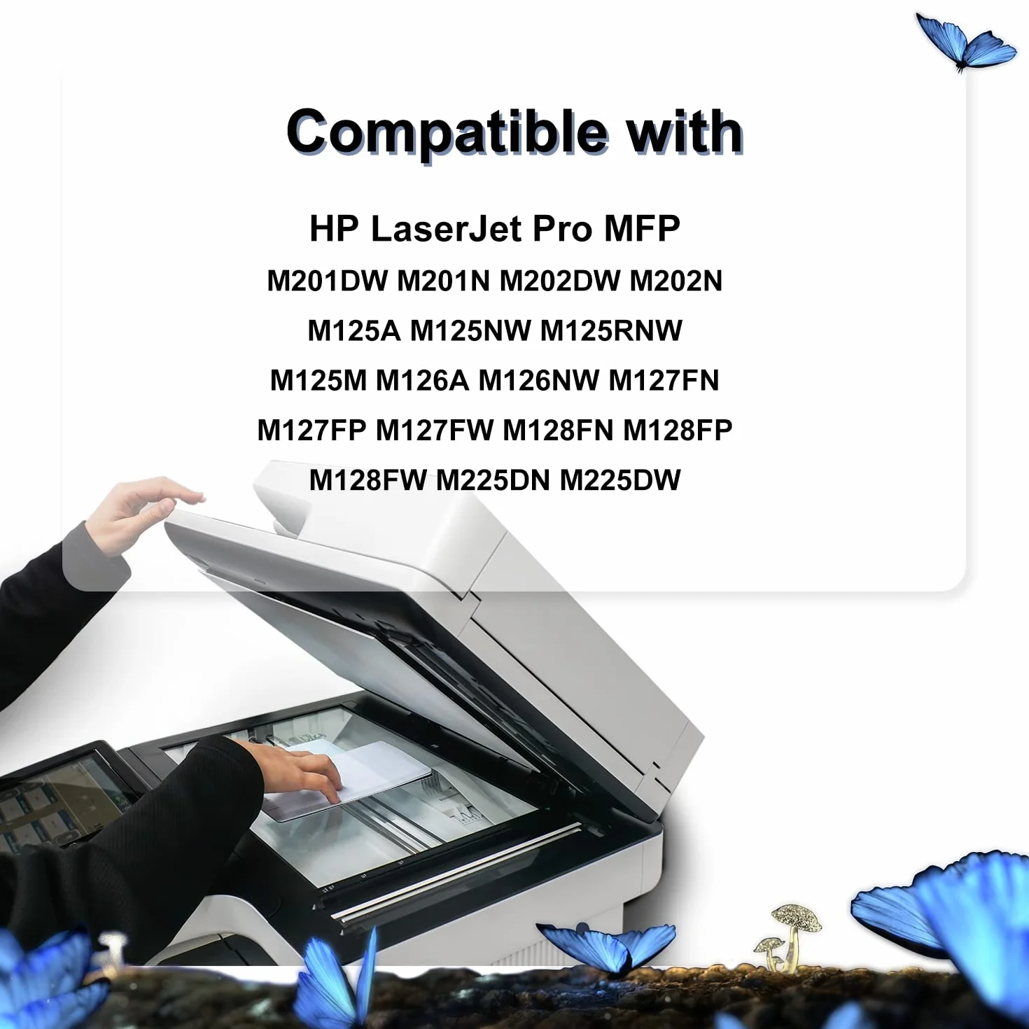 LOSMANN Czarny Toner Kompatybilny z HP CF283A 83A do HP LaserJet Pro MFP M120 Series