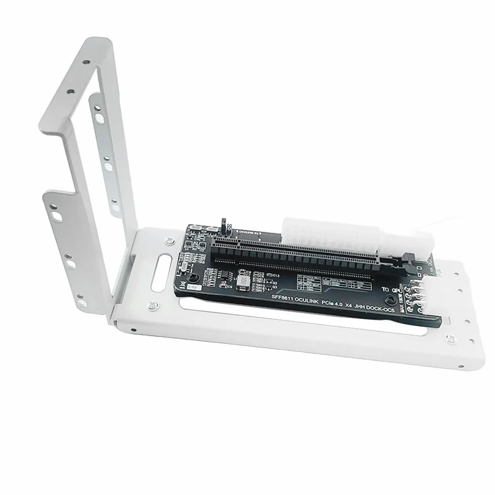 SFF 8611 Oculink M.2 zewnętrzna karta graficzna GPU uchwyt dokujący PCIe 4.0 X4 notebook GDP NUC karta adaptera