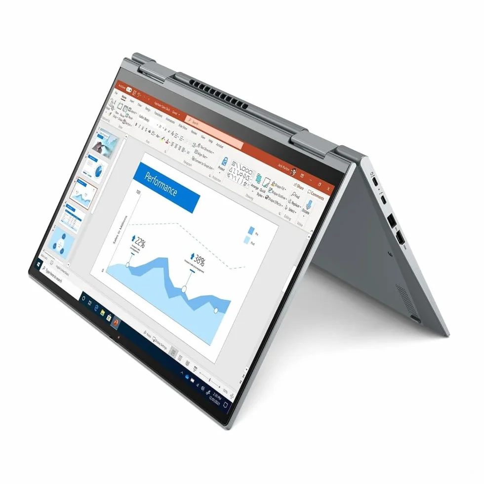 Lenovo ThinkPad X1 Yoga Gen 6 14-calowy ekran dotykowy Intel Core i7 1185G7 512 GB SSD dysk twardy 32 GB pamięci Windows 11 Pro 4G LTE, kolor ciemnoszary, notebook laptop (odnowiony)