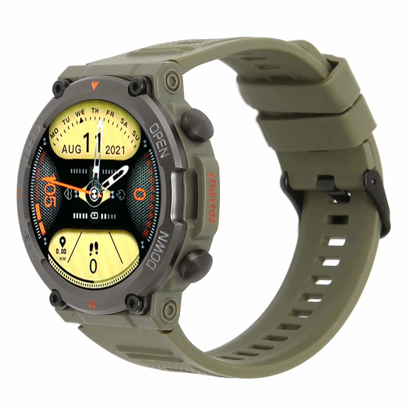 Inteligentny Zegarek dla Kobiet i Mężczyzn z Połączeniem Bluetooth, Monitor Aktywności Fizycznej z Monitorem Tlenu Bloox, Wiele Trybów Sportowych, Wodoodporny Zegarek Fitness dla