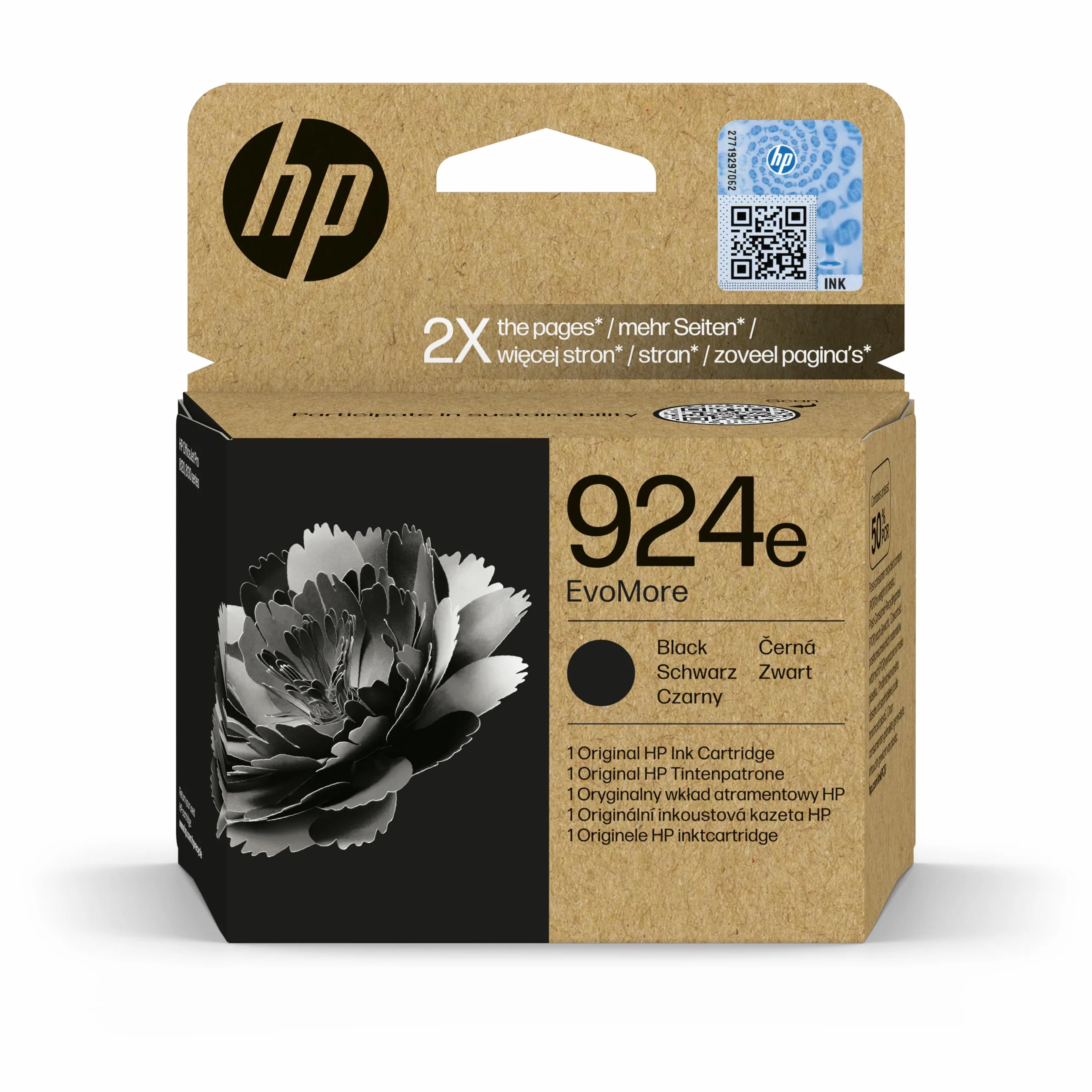 HP 924e EvoMore oryginalny tusz do drukarki