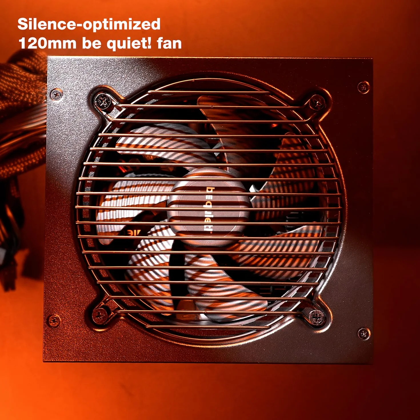 be quiet! Pure Power 12 750 W zasilacz sieciowy, wydajność 80 Plus® Gold, ATX 3.1 z pełną obsługą procesorów graficznych PCIe 5.1, wyjątkowo cichy wentylator be quiet! 120 mm, technologia LLC