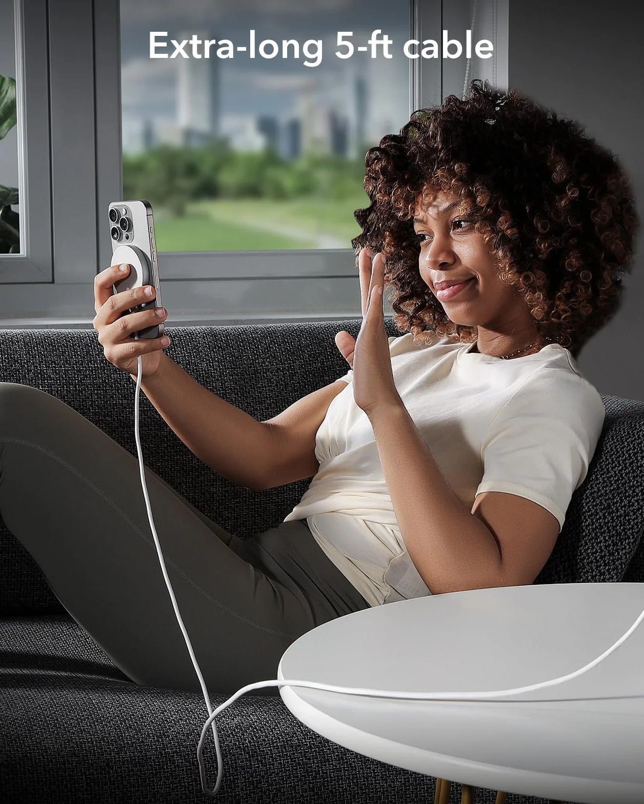 ESR bezprzewodowa ładowarka Magsafe 15 W do iPhone 17/17e/16/15/14/13/12, AirPods 4/3/2 Pro, Google Pixel 10, Galaxy S25/S26