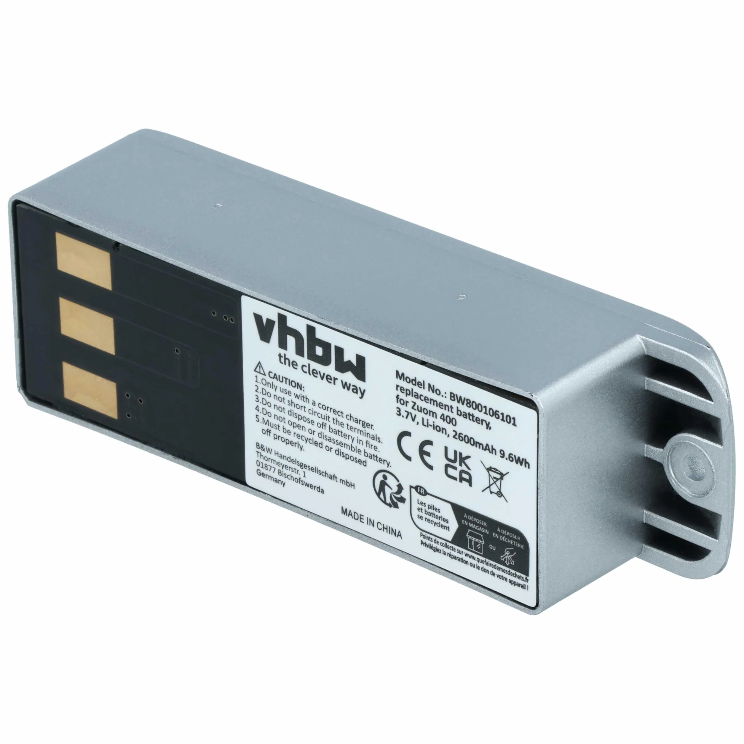 Bateria 2600 mAh 3,7 V do GARMIN Zumo 400 450 500 550