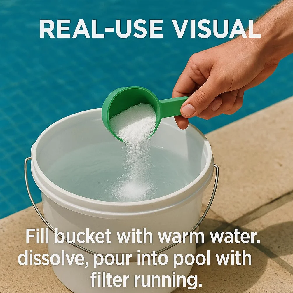 Granulki pH Plus, 3 kg w wiadrze, idealne do wartości pH w basenie, jacuzzi i jacuzzi, produkt do pielęgnacji wody dla krystalicznie czystej wody