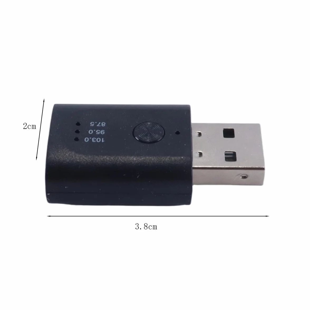 Sylen Samochodowy transmiter FM Bluetooth 5,3, adapter USB Bluetooth, do rozmów głośnomówiących, bezprzewodowe przesyłanie muzyki