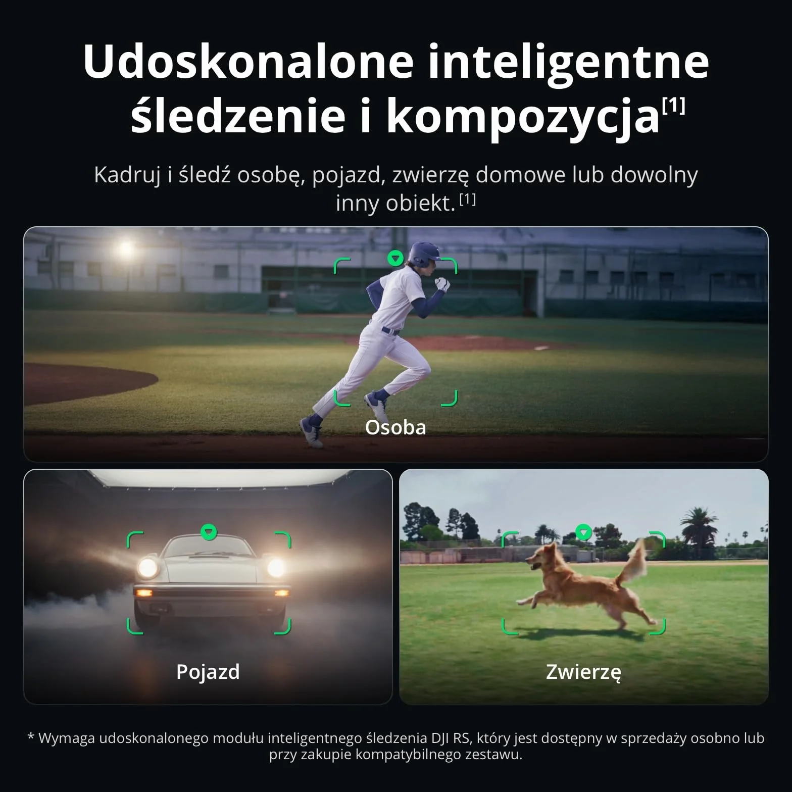DJI RS 5, stabilizator gimbala do kamer, Canon/Sony/Nikon/Fujifilm | pokrętła precyzyjnej regulacji, automatyczne blokady osi 2. generacji, statyw z szybkim otwarciem, wskaźnik osi Z