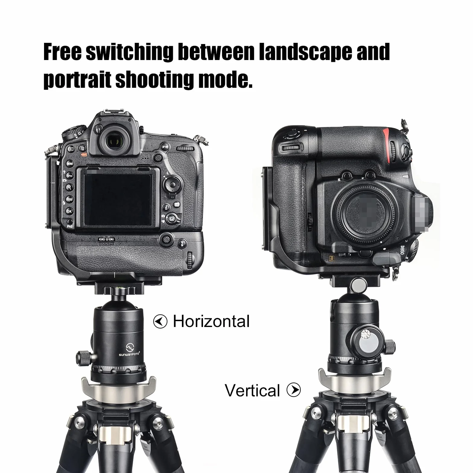 SUNWAYFOTO PNL-D850G L-Bracket do Nikon D850 + uchwyt