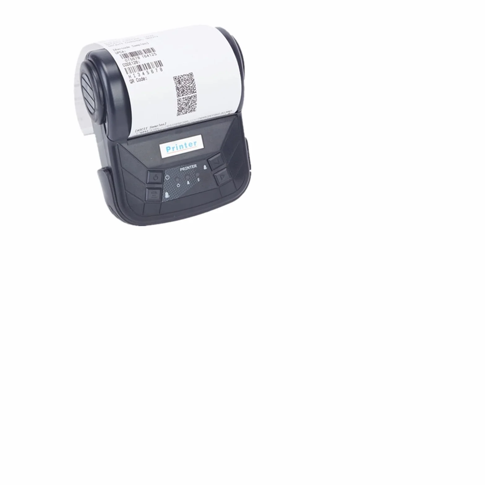 Ręczna drukarka atramentowa, DC 5V USB 3 "80mm Mini bezprzewodowa termiczna drukarka pokwitowań przenośna drukarka Bluetooth obsługa komputera papier do drukarki Impresora do tekstu/kodu kreskowego/lo