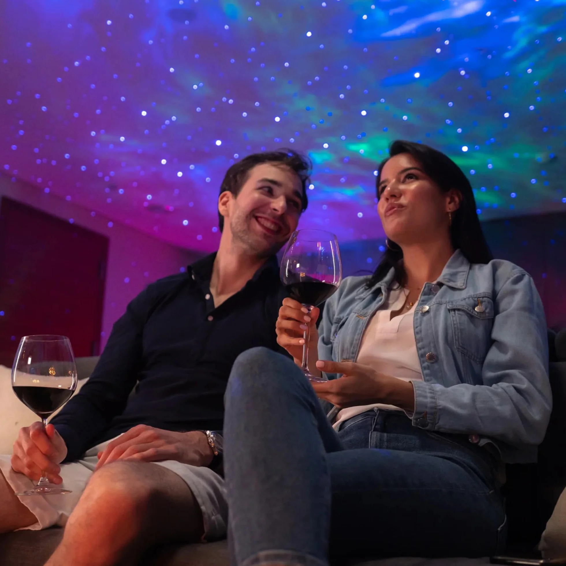 Galaktyczny Projektor Gwiazd 3.0 (3D) 4K - NIEBIESKI LASER