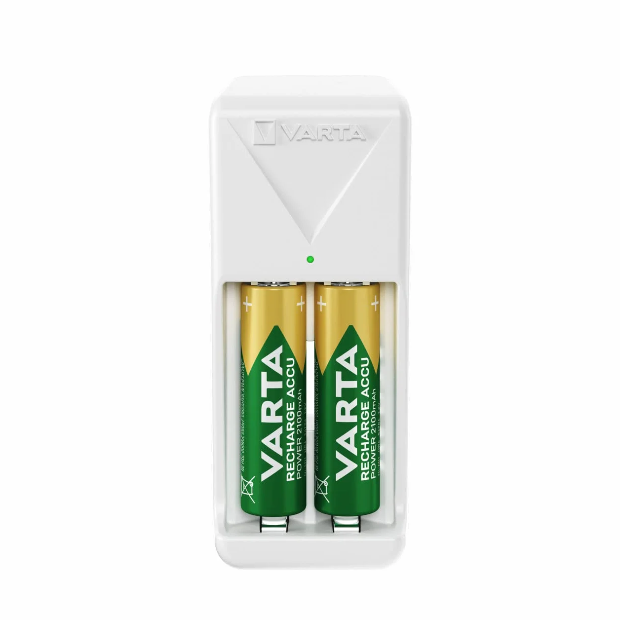 Varta Mini ładowarka Mini Charger na 2 akumulatory niklowo-metalowo-wodorkowe (NiMH) AA, AAA (w tym 2 x akumulator AAA 2100 mAh), wtyczka UE