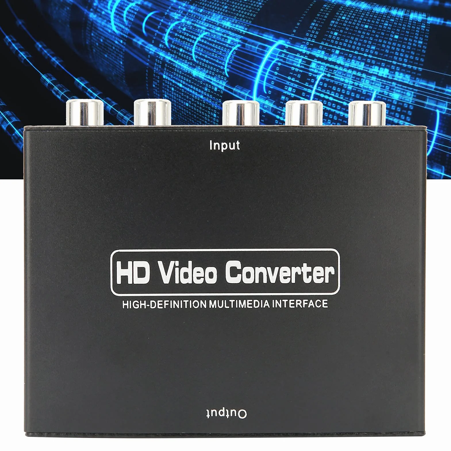 Konwerter YPbPr na HDMI 1080P Audio Wideo do HDTV Monitor DVD