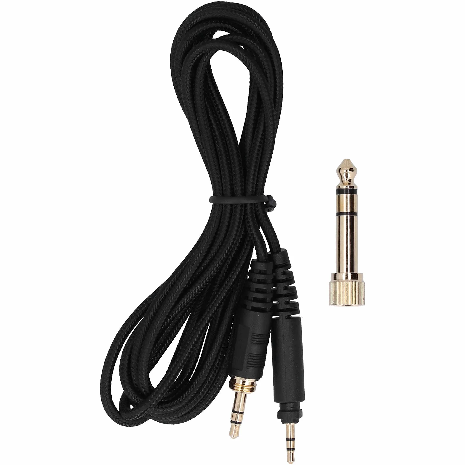 ciciglow Kabel audio do słuchawek, 2,5 mm do 3,5 mm / 6,35 mm złącze kabla audio do słuchawek Aux dla SRH440 / SHP9000