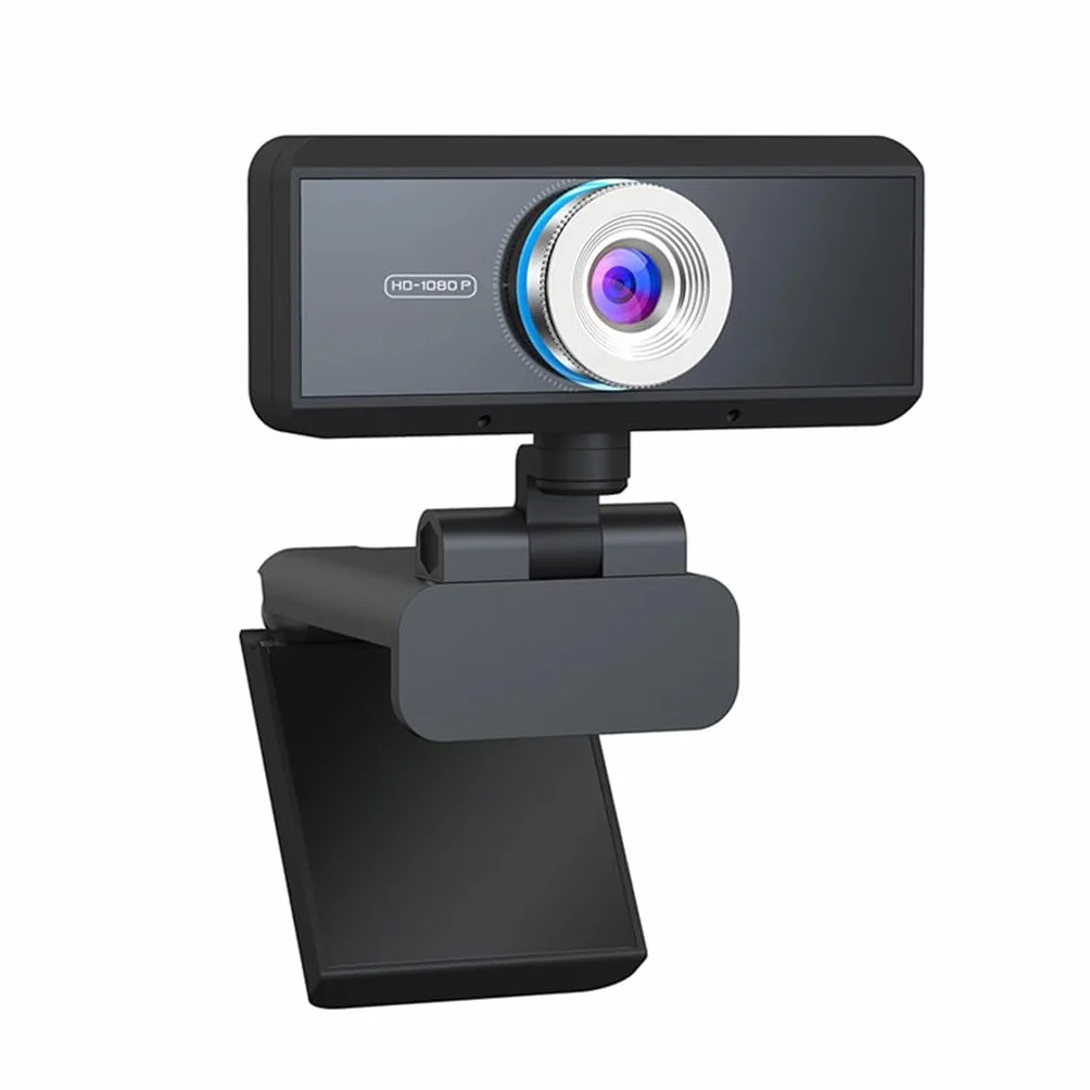 Kamera Internetowa Do Komputera Stacjonarnego Z Mikrofonem Kamera Internetowa 1080P Do Nauki Online, Z Ręcznym Ustawianiem Ostrości Do Laptopów/komputerów Mac/PC(1080P with Rtipod)