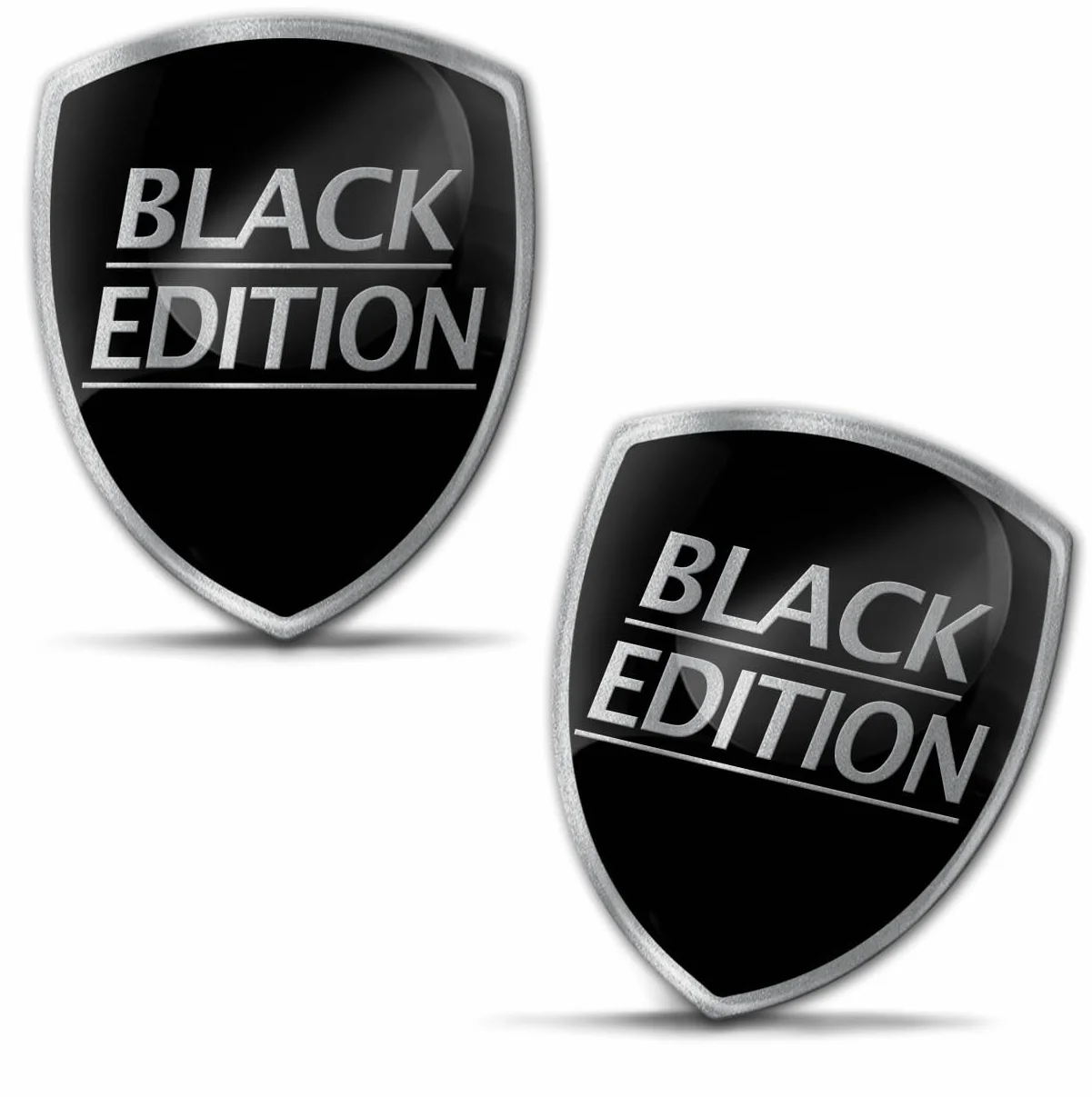 Naklejka żelowa 3D Biomar Labs Black Edition KS 68 na samochód motocykl