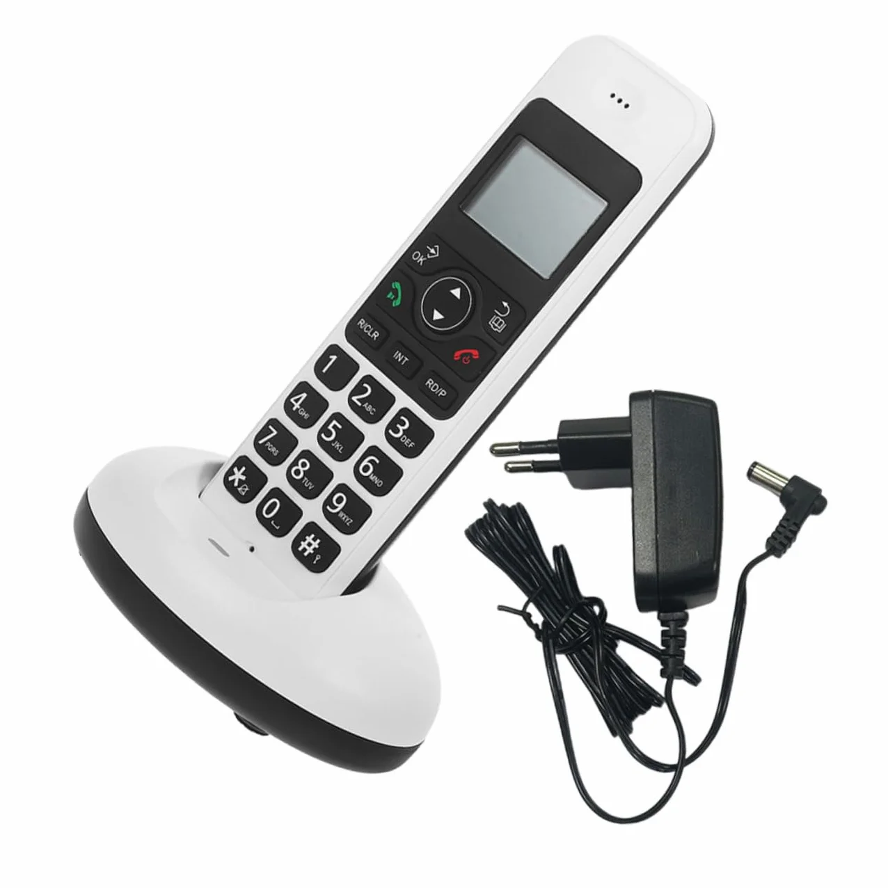 1 Zestaw Telefonów Z Możliwością Rozbudowy Telefony Domowe Dla Seniorów Telefon Biurowy System Telefonii Domowej Telefon Z Możliwością Rozbudowy Telefon Przenośny System