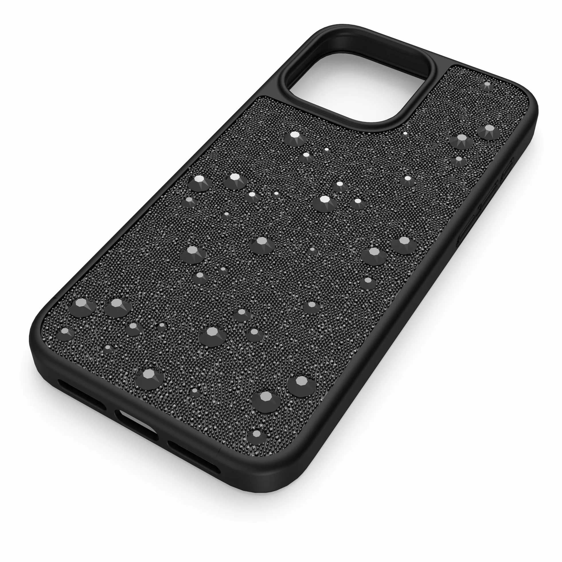 Swarovski Etui na smartfona High, iPhone® 15 Pro Max, Czarne