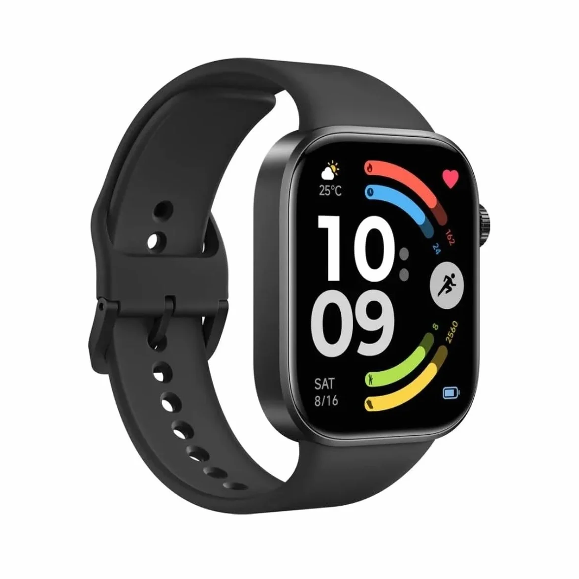 XIAOMI Redmi Watch 6 NFC Obsydian Czarny | Monitor 2.07, serce, sen, stres, ponad 150 trybów sportowych, GPS, 5ATM, Android i iOS