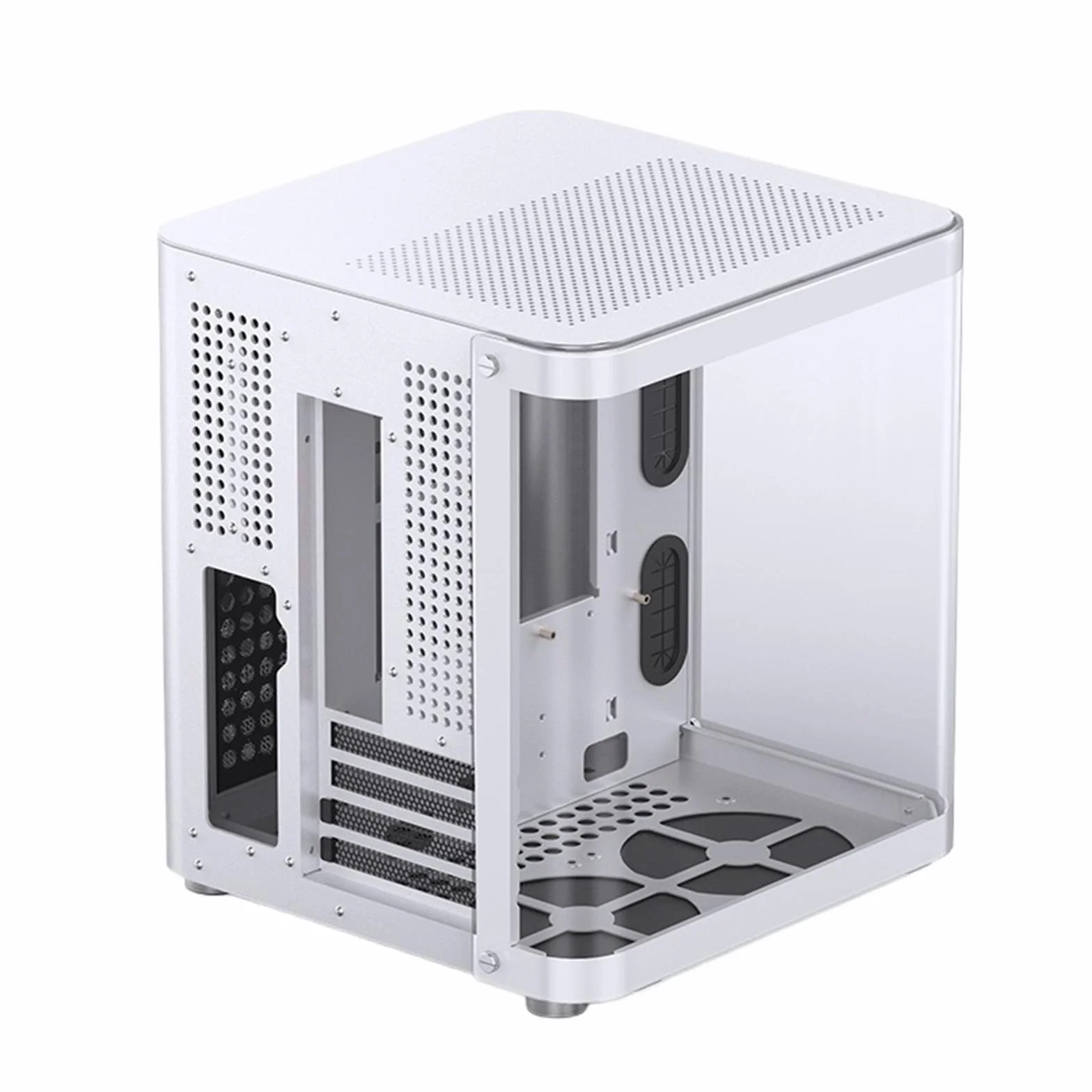 TK-1 2.0 Ver M-ATX podwozie pokój z widokiem na morze aluminiowy statek kosmiczny kabina ryba tył woda chłodzenie komputer do gier PC