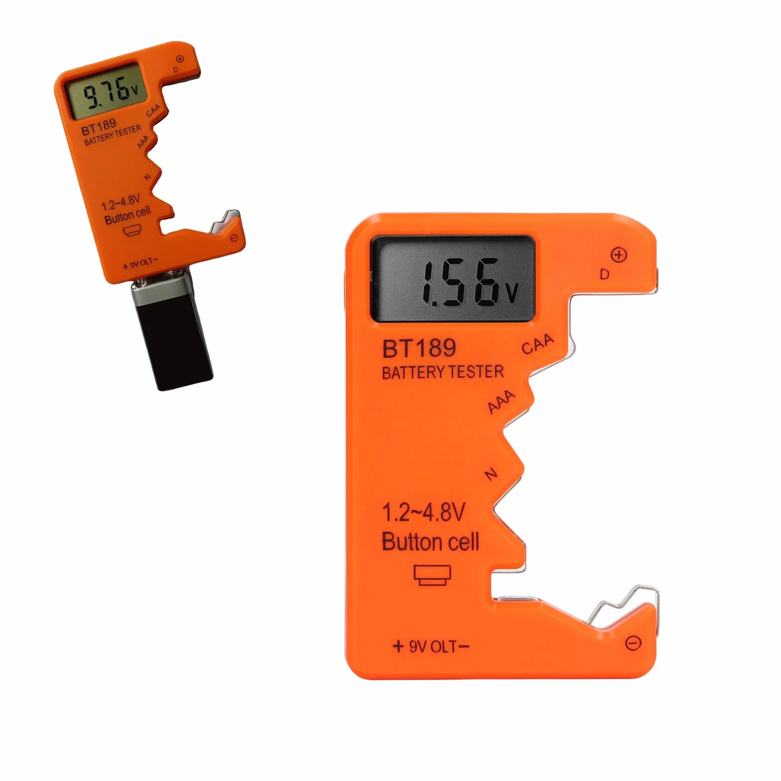 Tester Pojemności Baterii Cyfrowy Miernik Żywotności dla AA AAA 6F22 9V 1.5V