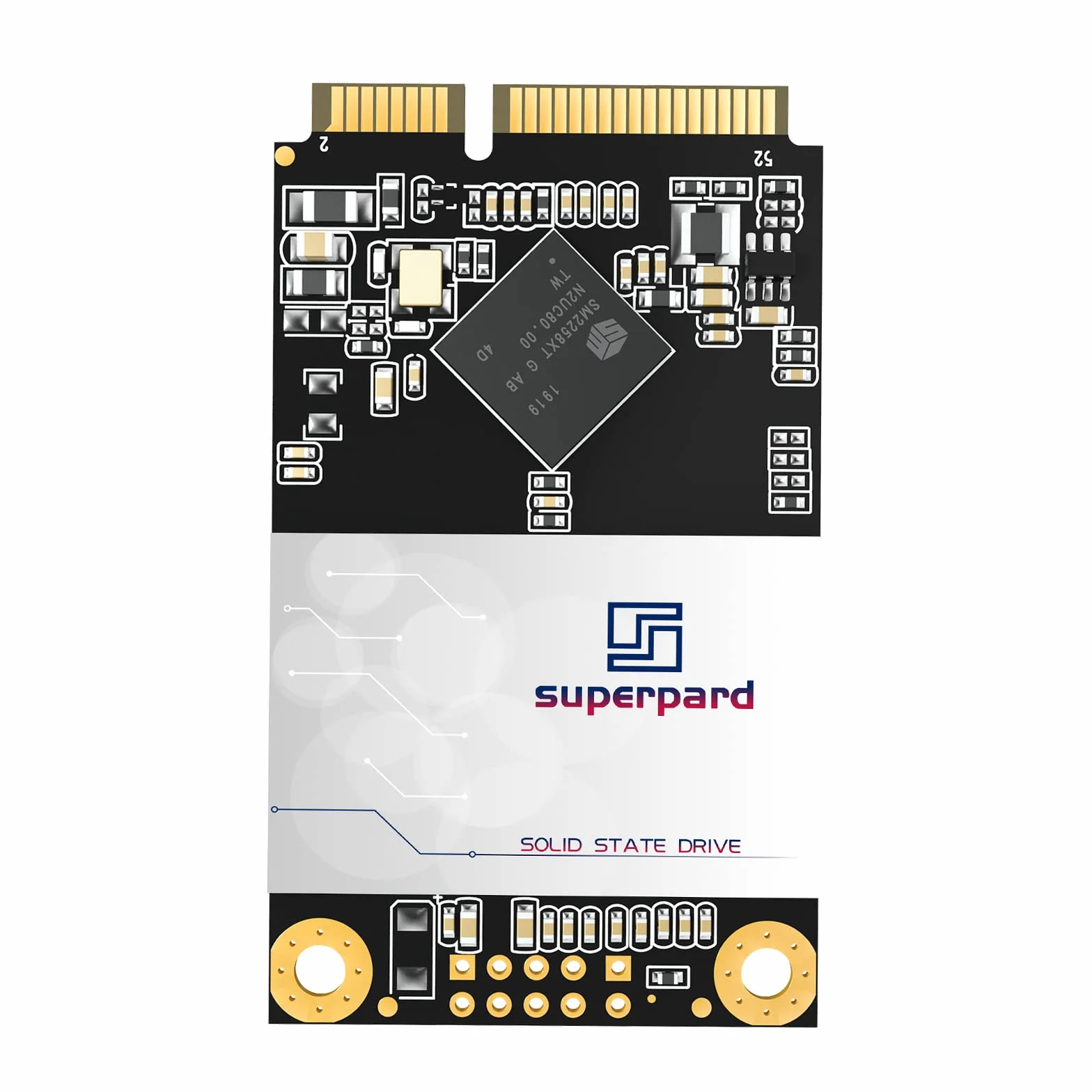 mSATA SSD 128 GB SATA III, wewnętrzny dysk twardy SSD, kompatybilny ze starszymi laptopami i komputerami przemysłowymi