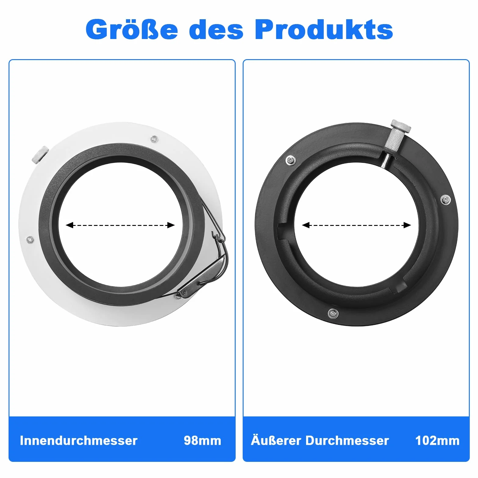 Soonpho SN-707 Bowens Mounts do Profoto Adapter Ring Konwerter Adapter Konwerter Stop do montażu Profoto Mount do Bowens Mount światło ciągłe, światło błyskowe, softbox, światło fotograficzne Monolight