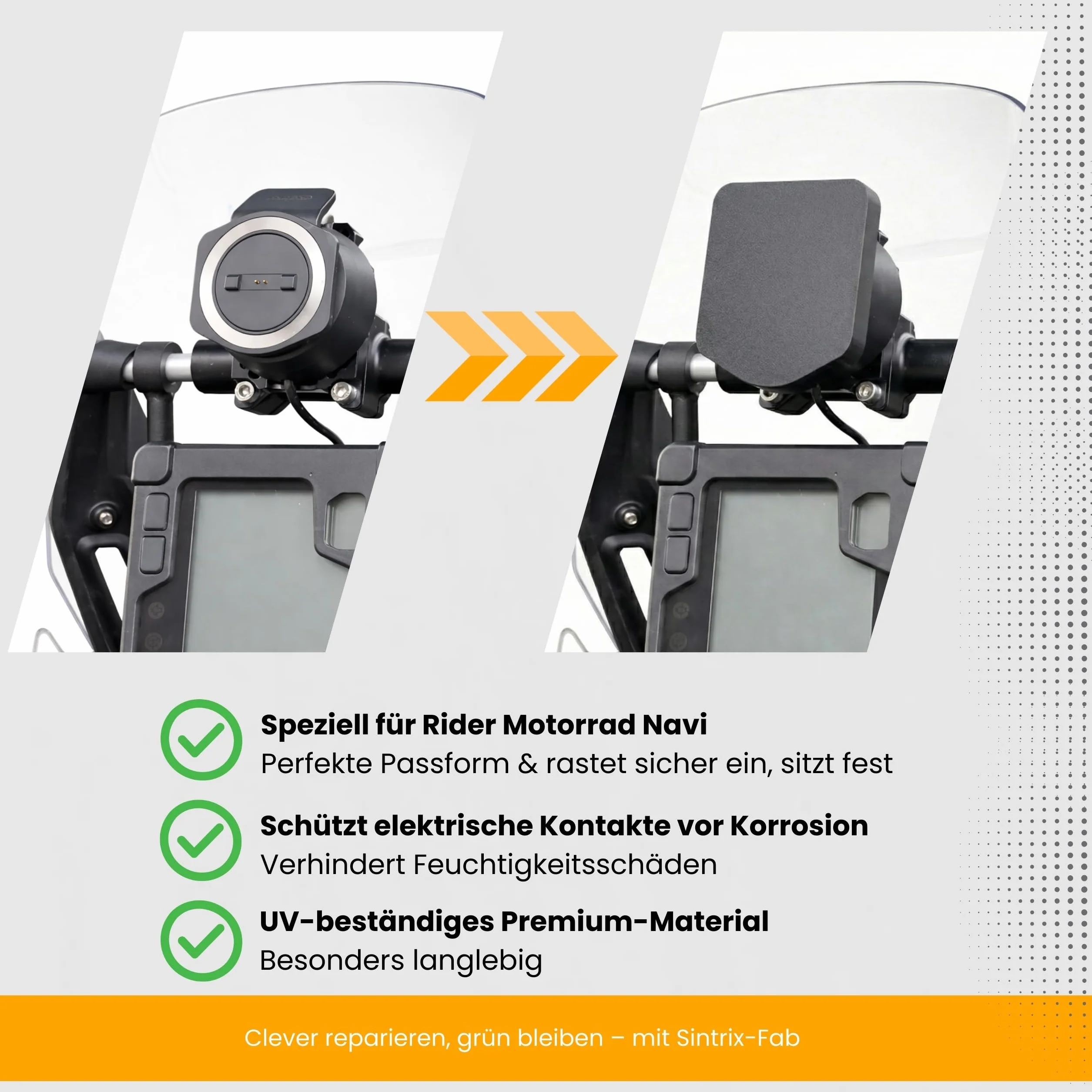 Etui ochronne do stacji ładującej Tomtom Rider Universal Slide & Ride 40/400/410/450/500/550 akcesoria do nawigacji motocyklowej