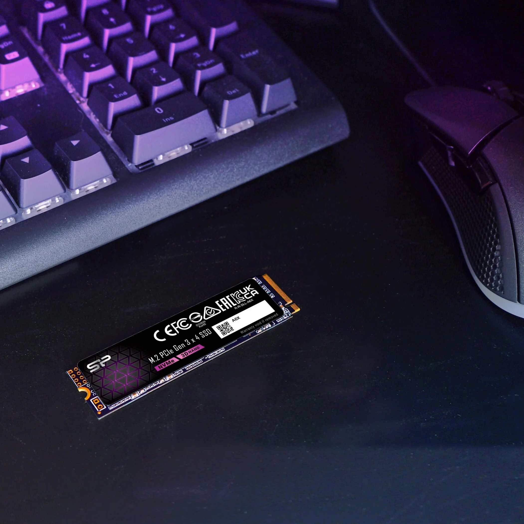 Silicon Power 1 TB NVMe M.2 PCIe Gen3x4 2280 SSD (SP001TBP34A60M28AY)