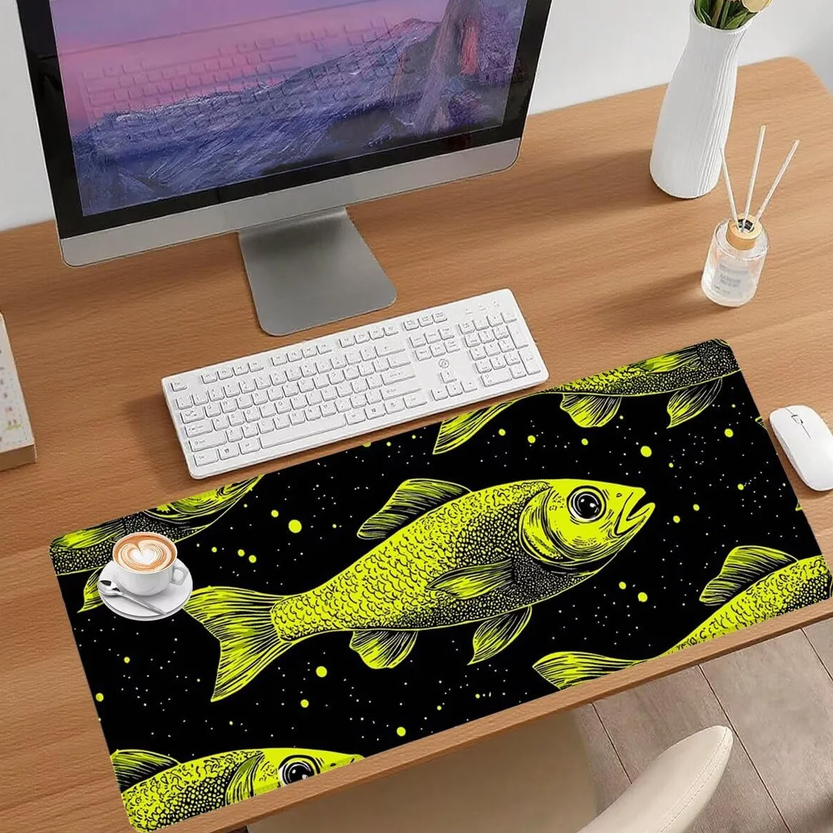 Gamingowa podkładka pod mysz, czarna, XXL, 1200 x 600 mm, podkładka na biurko, wodoodporna, akcesoria dla graczy, antypoślizgowa podkładka pod mysz, akcesoria na biurko, podkładka pod mysz, prezent