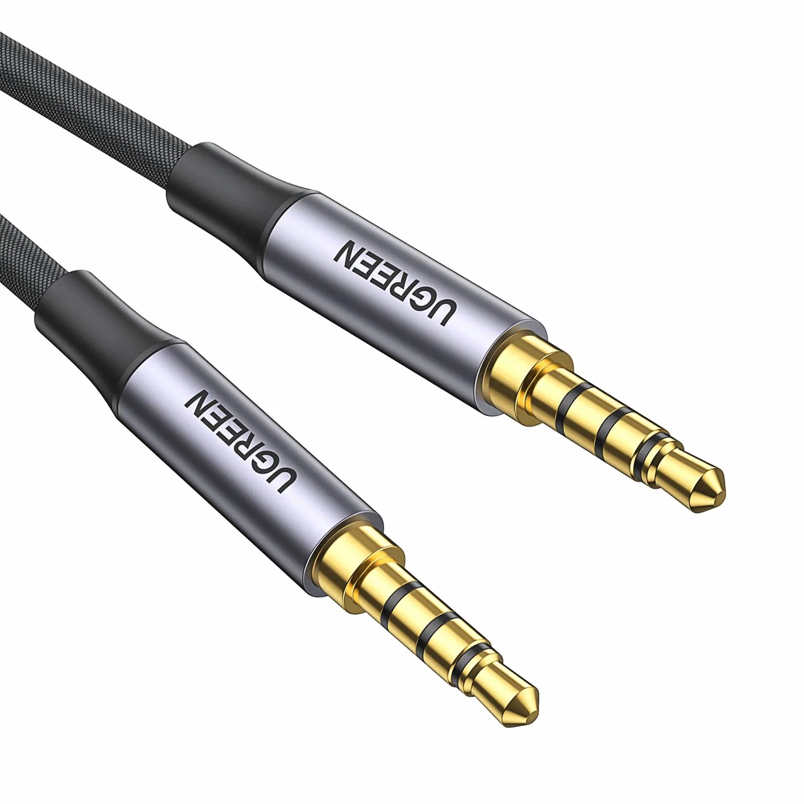 UGREEN 4-Biegunowy Kabel Audio 3,5 mm Męski na Męski (2M)