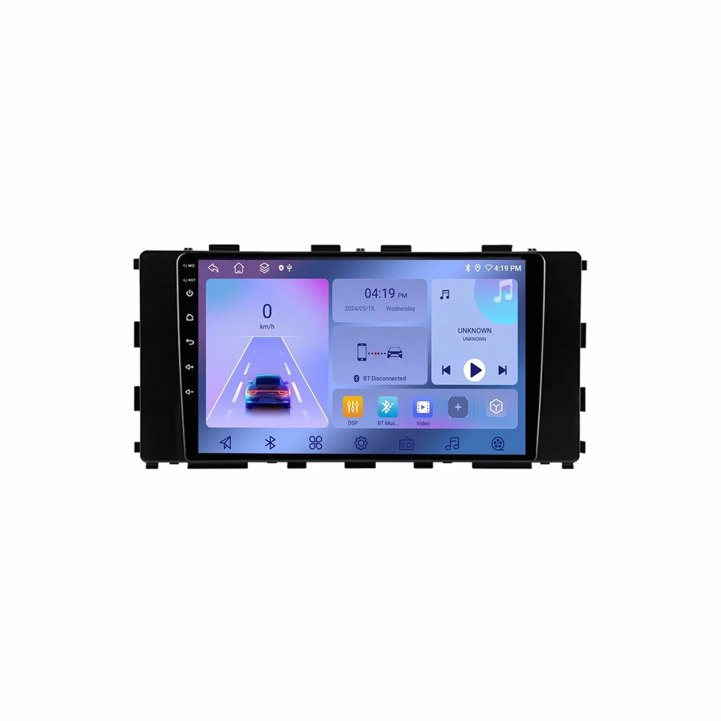Sat Nav Carplay Car Radio Stereo dla Hyundai Stargazer 2022-2023 Odtwarzacz Wideo Car Play Mirror Link, Siri/Airplay/Aux/Radio, Odtwarzacz Bluetooth Wi-Fi, 8 Rdzeń 6G+128G