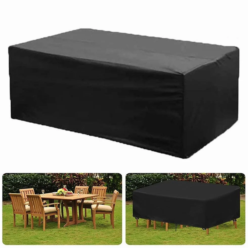 Pokrowiec na meble ogrodowe wykonany z materiału Oxford 210D do użytku przez cały rok (150 x 90 x 80 cm)