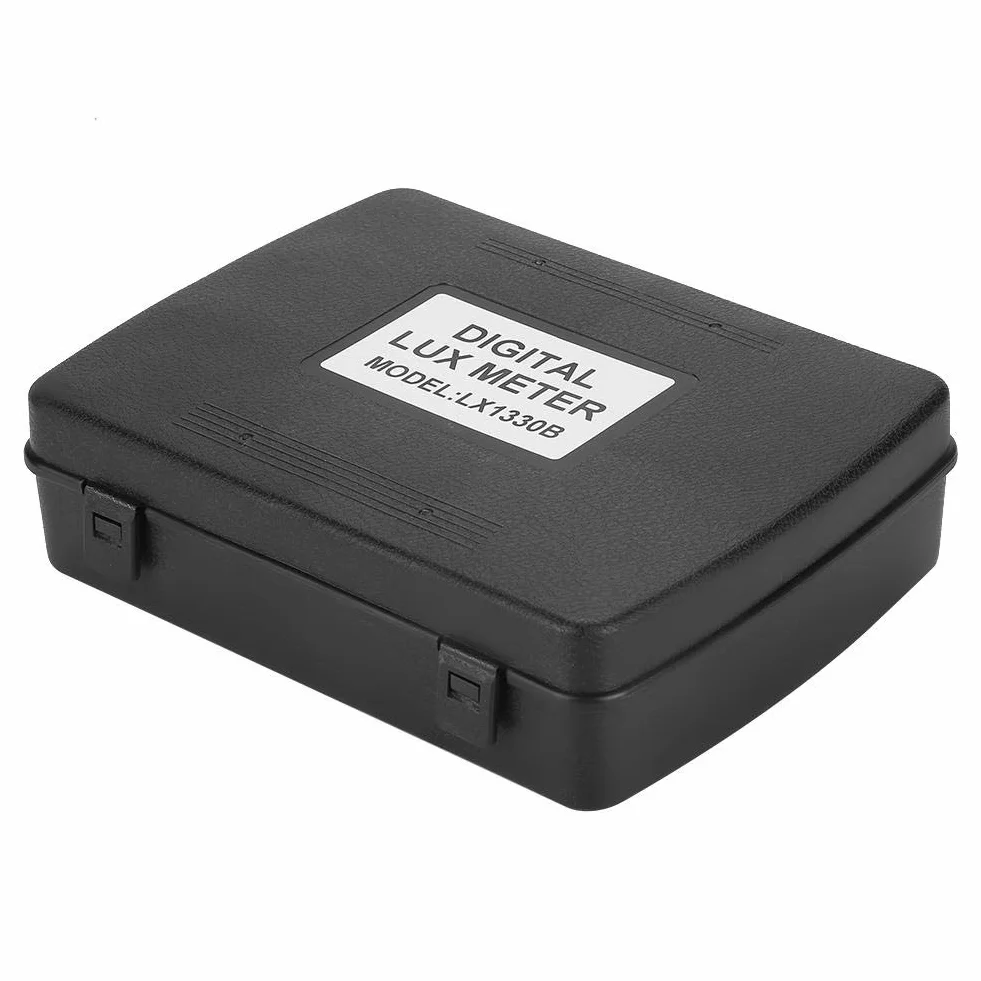 Estink Luxmeter LX1330B, Cyfrowy Miernik Światła LCD, Illuminometer, Zakres Pomiarowy 0-200000 Lux