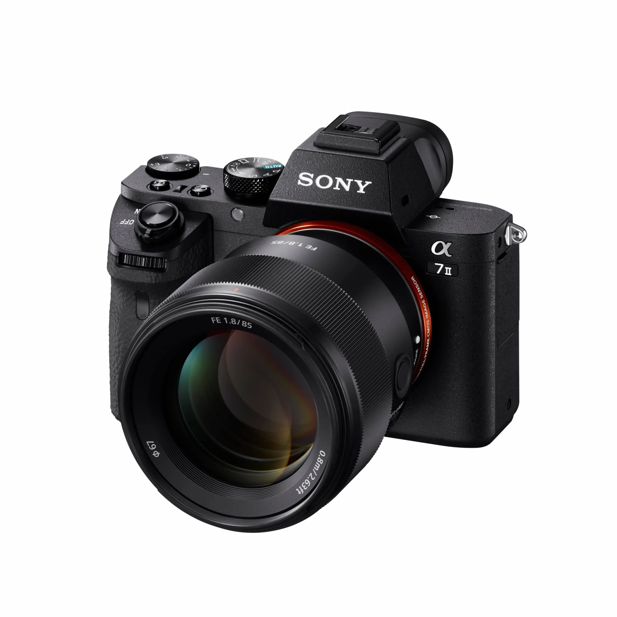 Sony SEL-85F18 obiektyw portretowy (stała ogniskowa, 85 mm, F1.8, pełnoklatkowy, odpowiedni do serii A7, A6000, A5100, A5000 i Nex, E-Mount) czarny.
