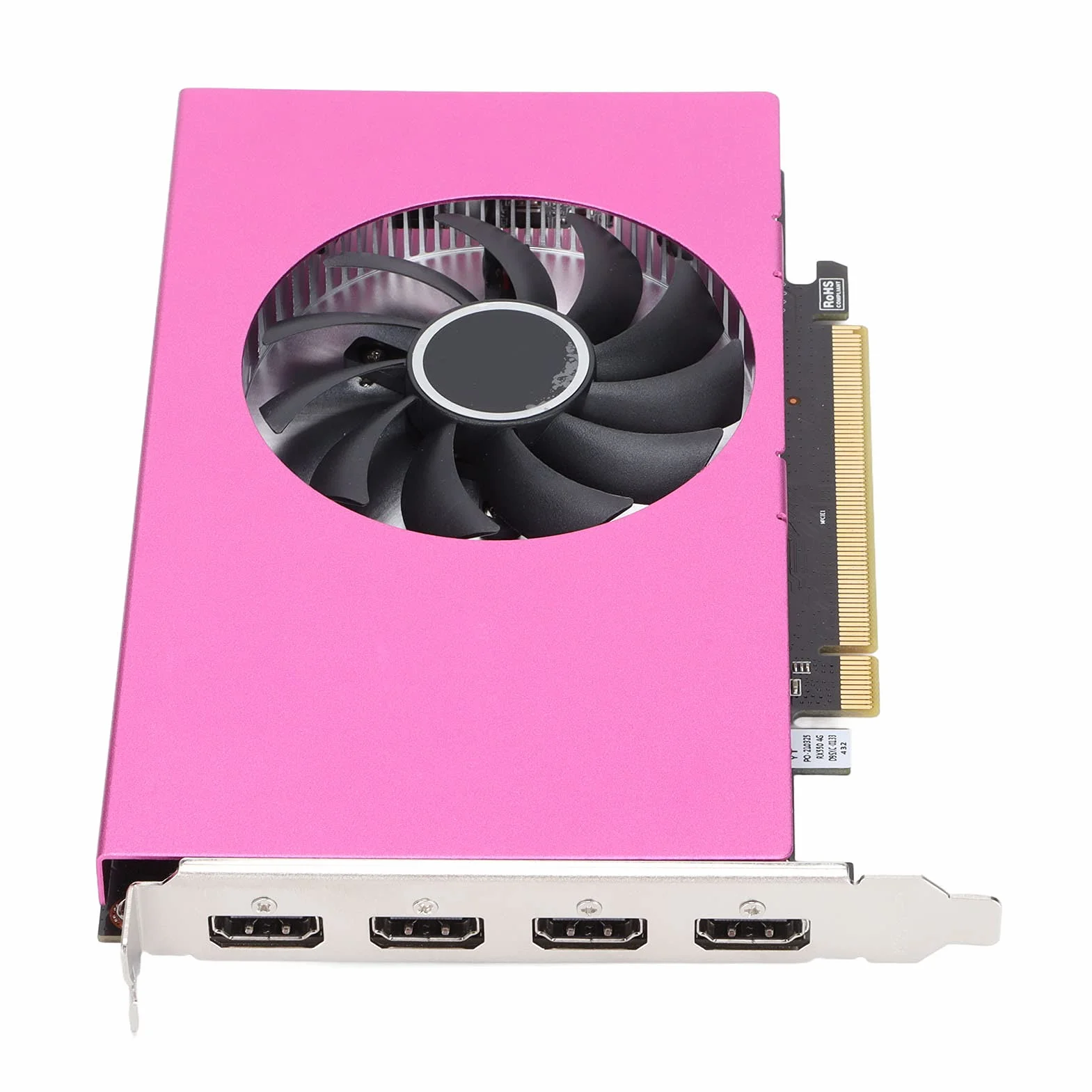4-ekranowe Karty Graficzne HDR 4GB 128bit GDDR5, Rozdzielczość 4K 2K 1080P, Interfejs PCI-Express 3.0 X 8, Karta Graficzna do Gier 4HDMI, Obsługa Podzielonego Ekranu 10-bitowa Głębia Kolorów Karta Gra