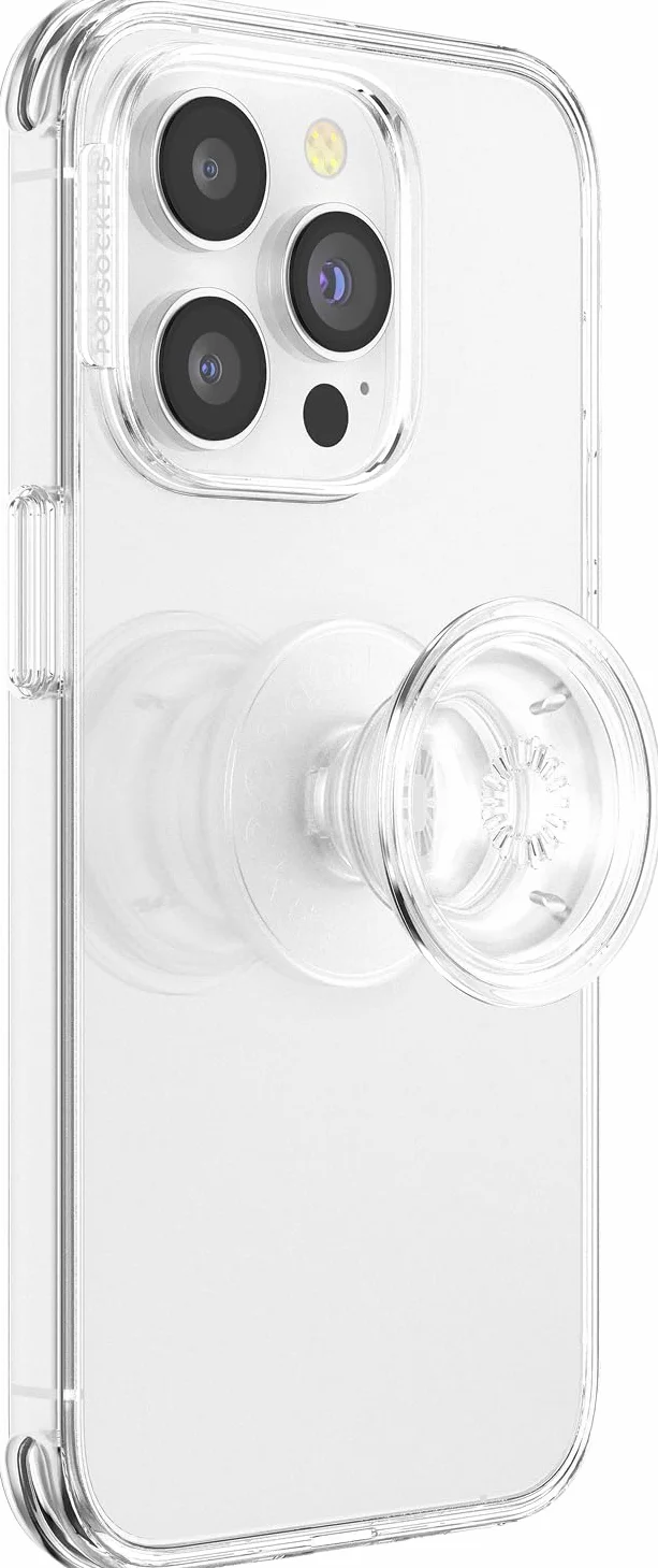 PopSockets Phone Grip with Expanding Kickstand - Clear