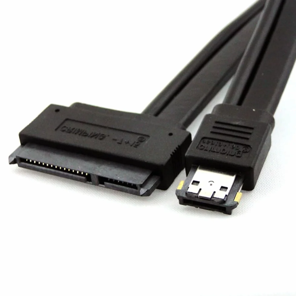 Kabel eSATAp Power ESATA USB 2.0 Combo 50 cm 12 V 5 V SATA do 2,5" 3,5" dysku twardego