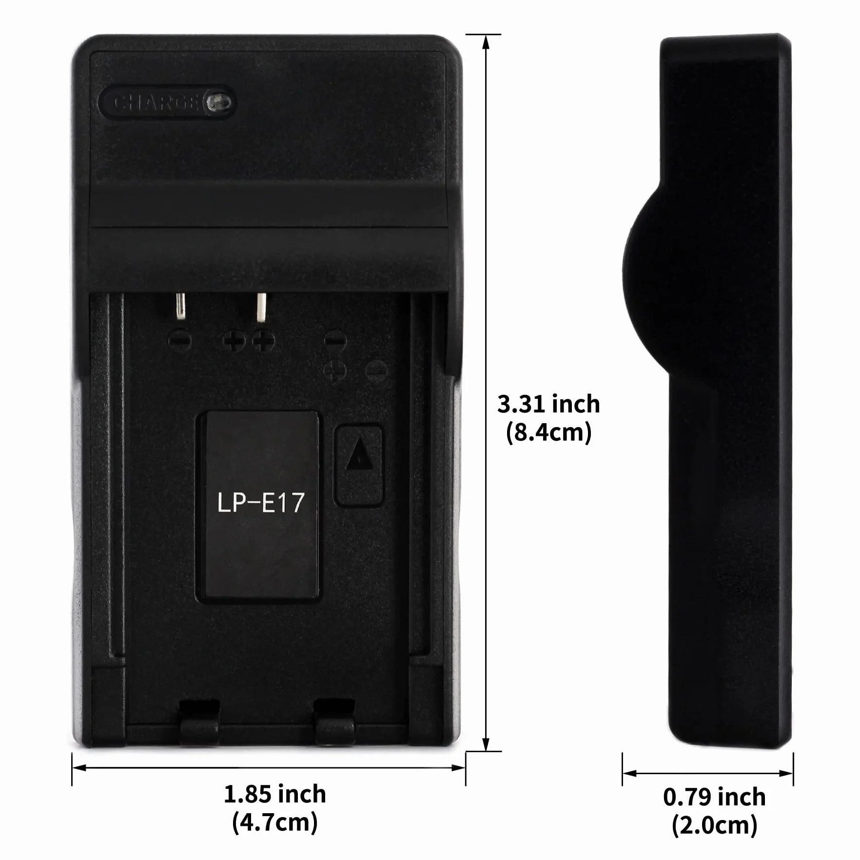 Norifon LP-E17 USB Ładowarka do Canon Eos 750D, Eos 760D, Eos M3 | Kompatybilny z Canon Eos 750D, Eos 760D, Eos M3 Aparat