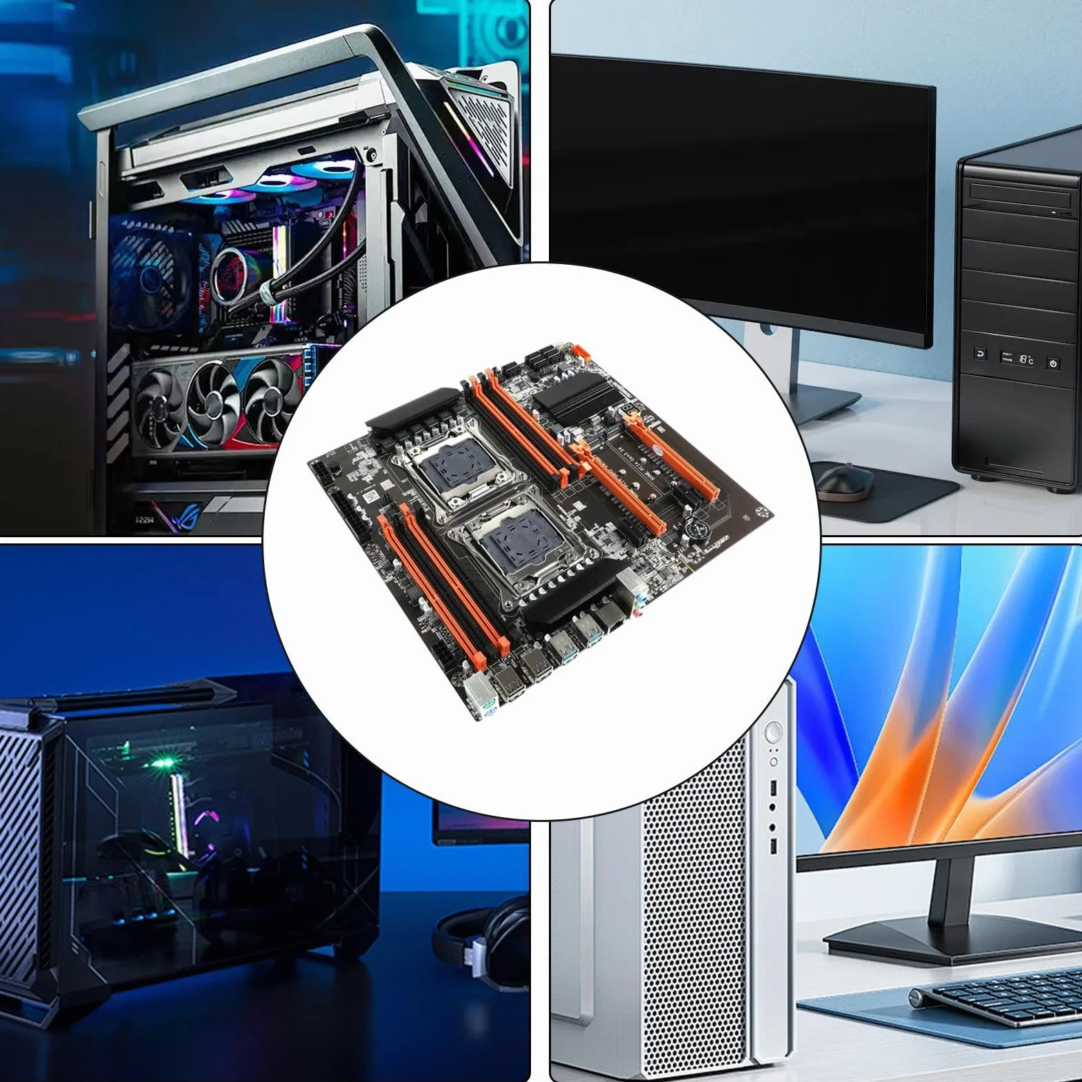 Płyta główna komputera PC, płyta główna komputera PC Pamięć DDR4 ECC | Płyta główna procesora dla komputera stacjonarnego