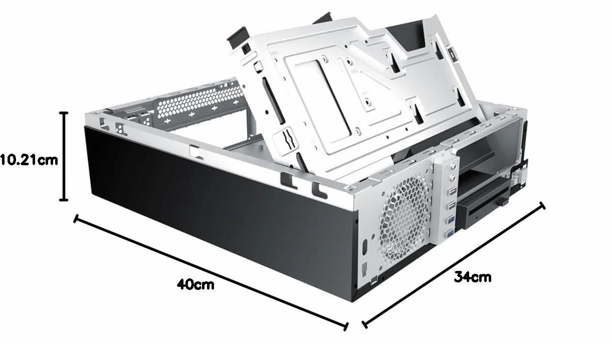 UNYKAch Obudowa komputera Micro ATX UK3001 Black PC Box Łączność: 2 x 2.0 USB Y 2 X 3.0. Obsługa czcionek formatu TFX.