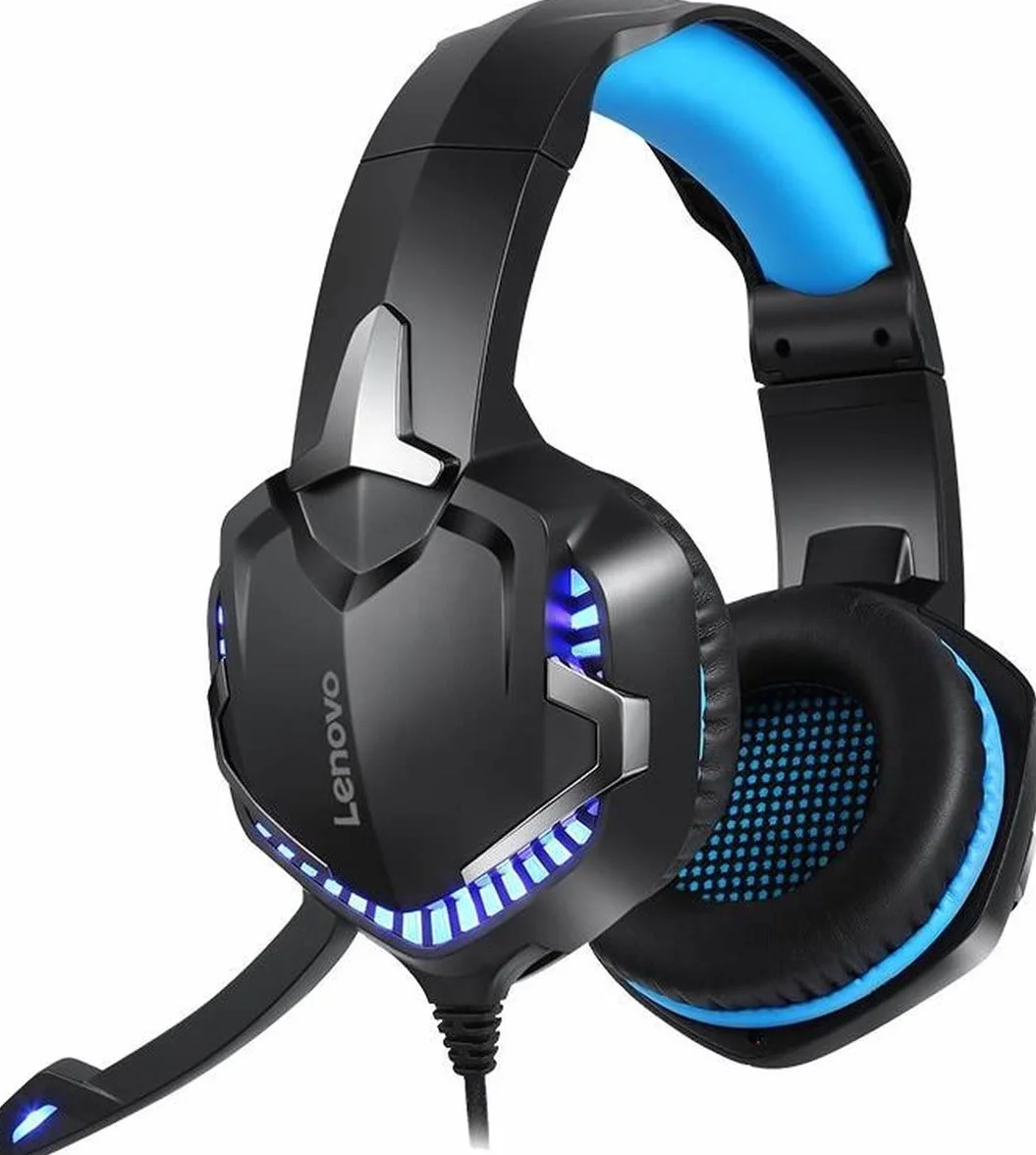 Lenovo Zestaw słuchawkowy do gier HS15 3D Stereo z regulowanym mikrofonem i efektem LED RGB