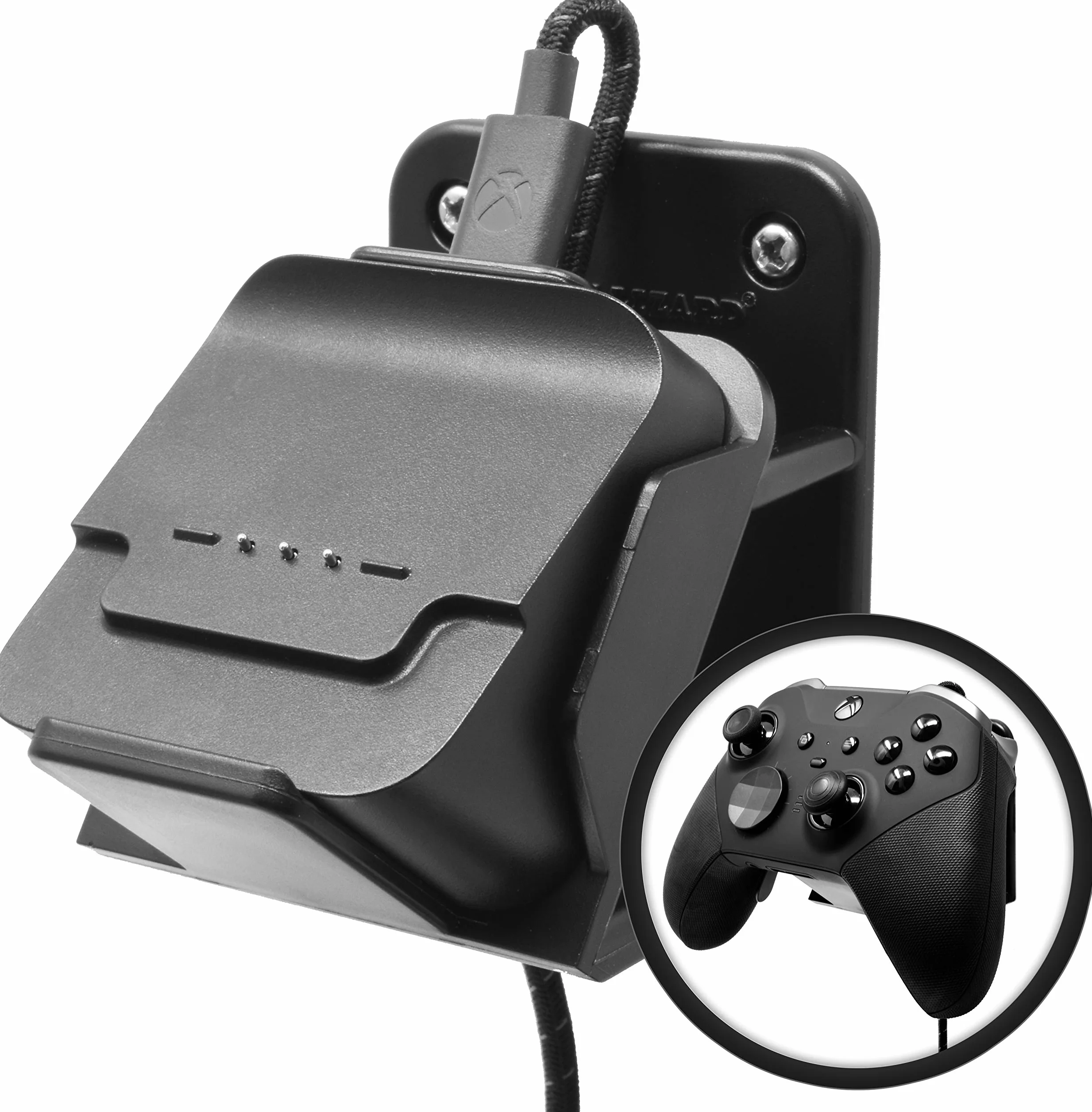 Uchwyt ścienny do stacji ładującej Xbox Elite Series 2 - piankowa jaszczurka