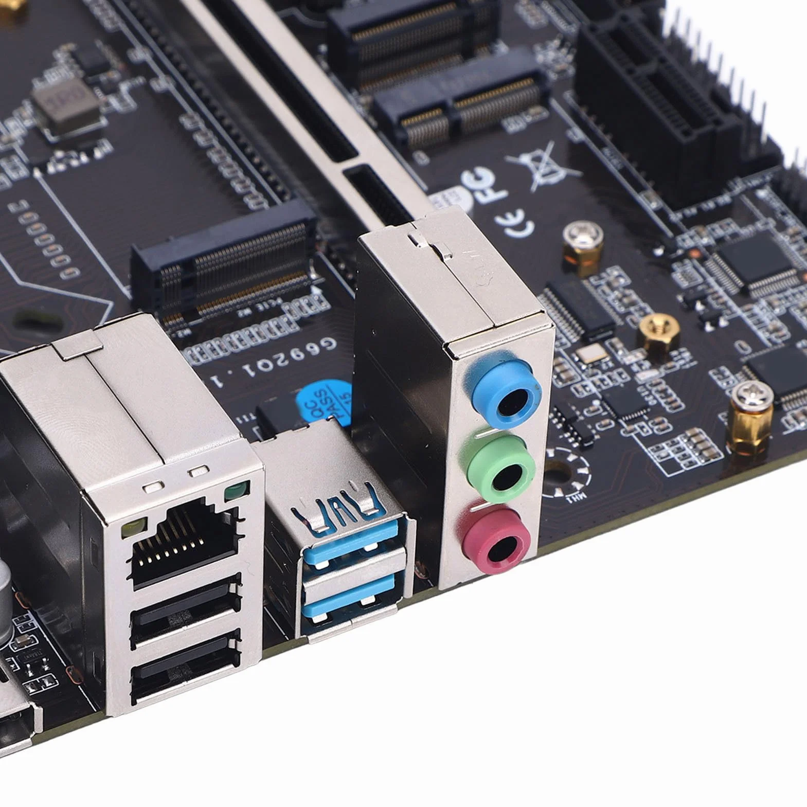 H610 M ATX Computer Mainboard, Obsługa Generacji 12/13./14. dla Core I3/I5/I7/I9, Płyta Główna DDR4 Gaming LGA 1700, Płyta Główna Gier z DP HDMI, NVME M.2, 3*SATA 3.0