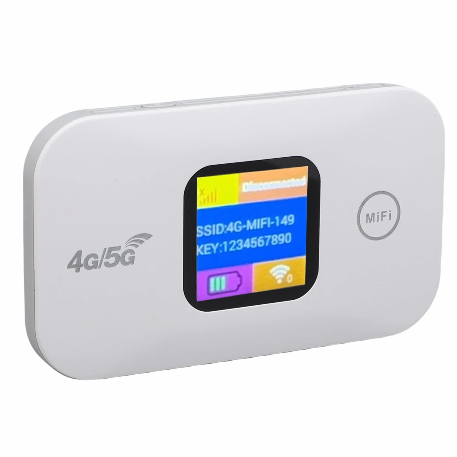 Przenośny Hotspot Wi-Fi 300 Mbps 4G Mobile Hotspot z Wyświetlaczem LED, Router do Podróży