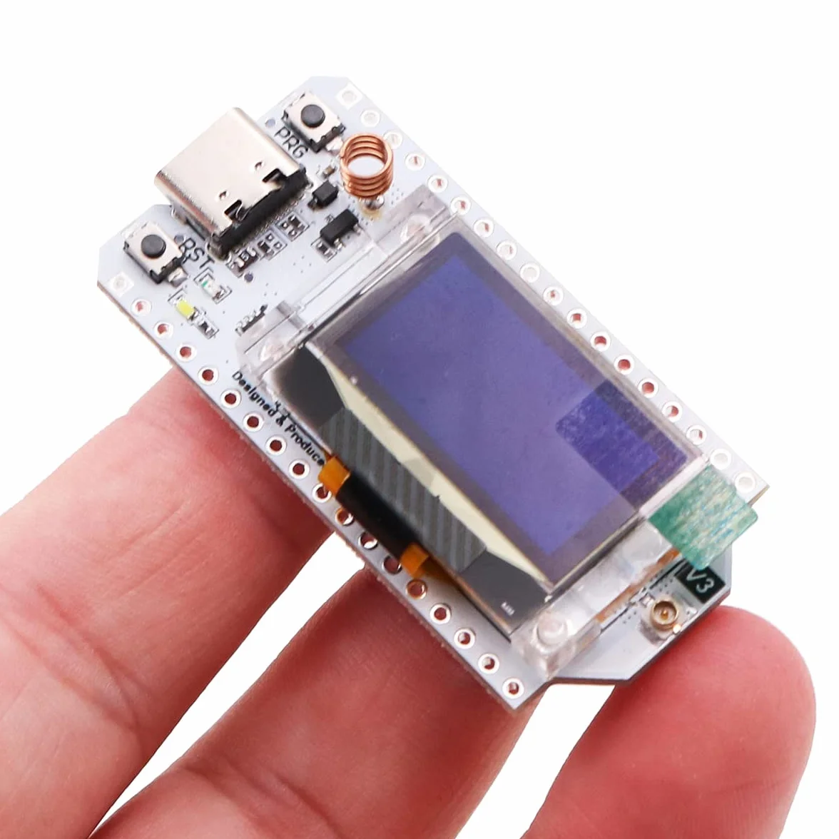 DollaTek 863 MHz – 928 MHz Lora V3 Meshtastic SX1262 panel rozwojowy 0,96 wy?wietlacz OLED ESP32 WiFi Kit 32 rozwój kart Bluetooth Dual-Core IOT modu? LoRaWAN do Arduino