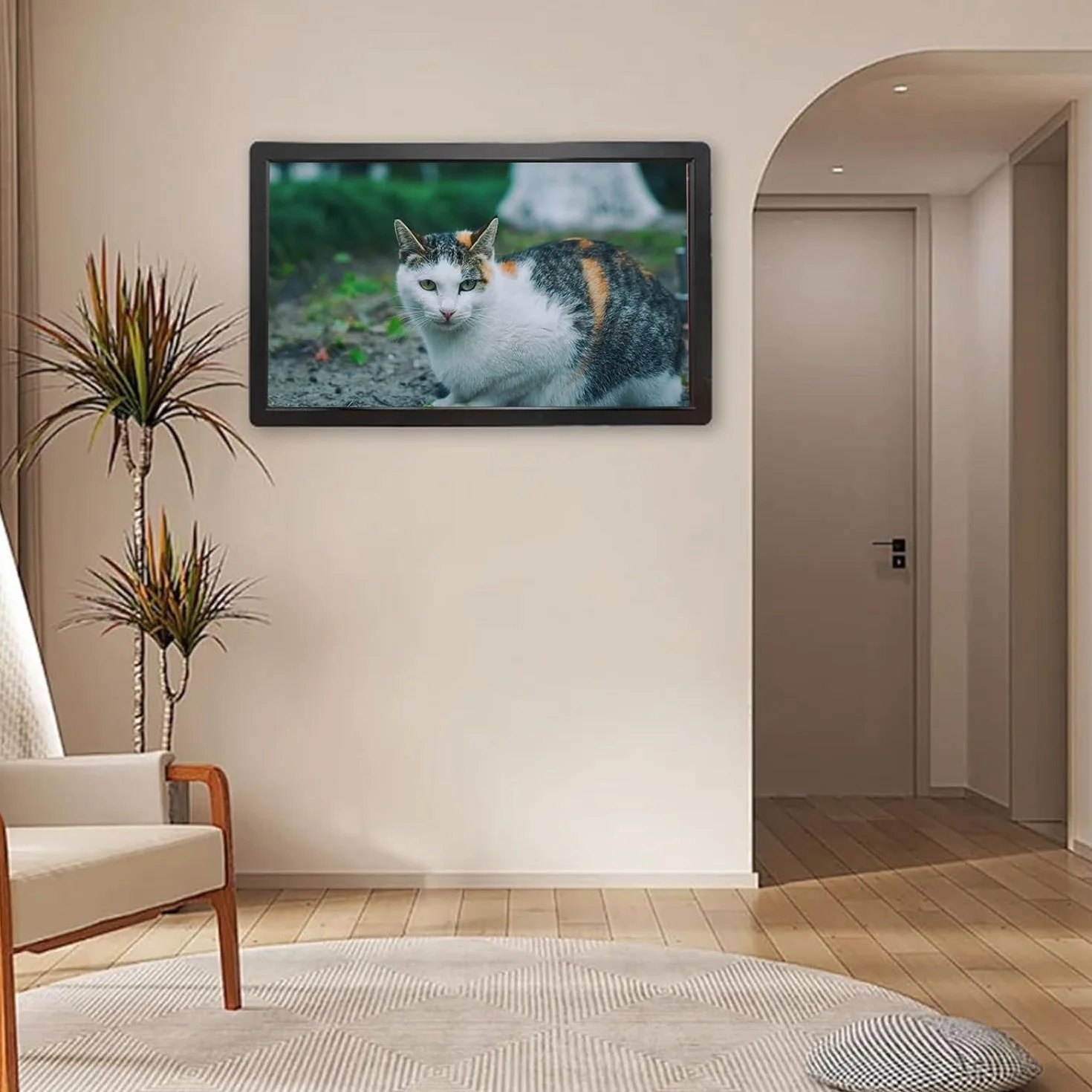 Cyfrowy Kiosk Reklamowy I Odtwarzacz Multimedialny, WyśWietlacz Lcd, Hdmi/Usb/Wifi, PrzełąCzanie MięDzy Trybem Poziomym I Pionowym, Inteligentny Podzielony Ekran W PęTli Non-Touch-27"